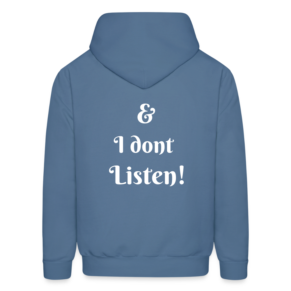 Men's Hoodie - denim blue