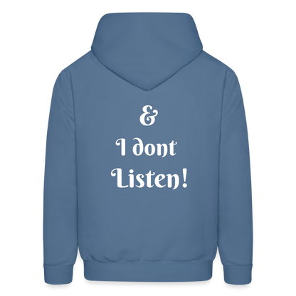 Men's Hoodie - denim blue
