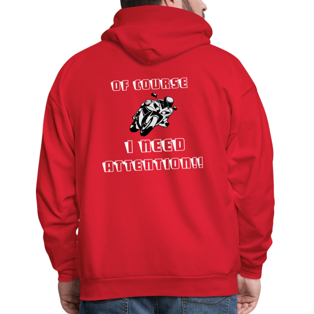 Men's Hoodie - red