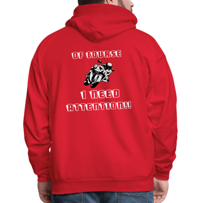 Men's Hoodie - red