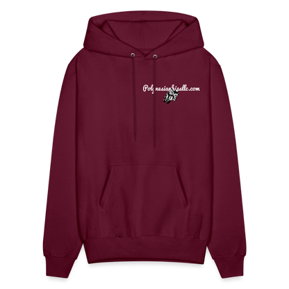 Men's Hoodie - burgundy