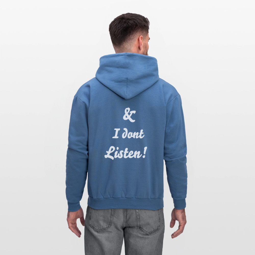 Men's Hoodie - denim blue