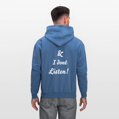 Men's Hoodie - denim blue