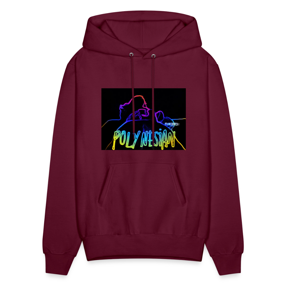 Men's Hoodie - burgundy