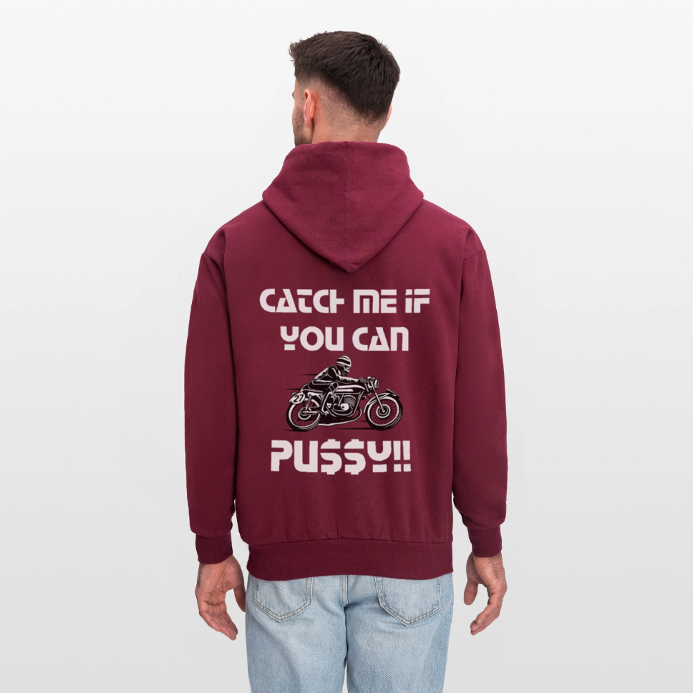 Men's Hoodie - burgundy
