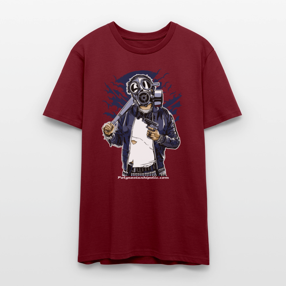 Graphic T - burgundy
