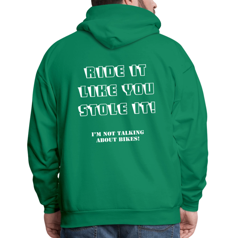 Men's Hoodie - kelly green