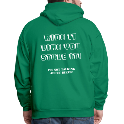 Men's Hoodie - kelly green
