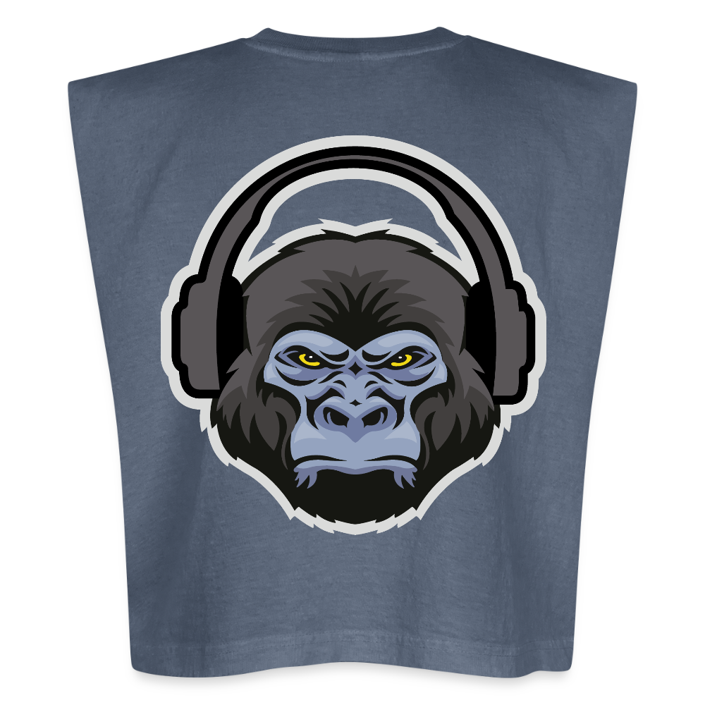 Muscle T - faded navy