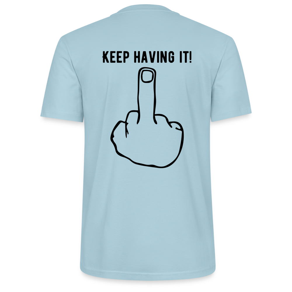 Graphic T - sky blue