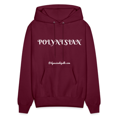 Men's Hoodie - burgundy
