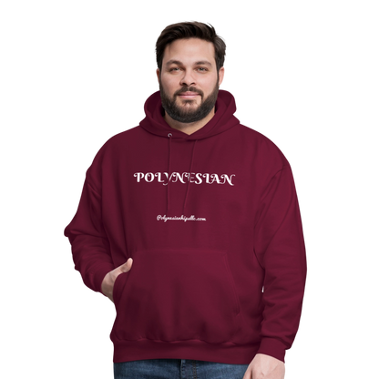 Men's Hoodie - burgundy