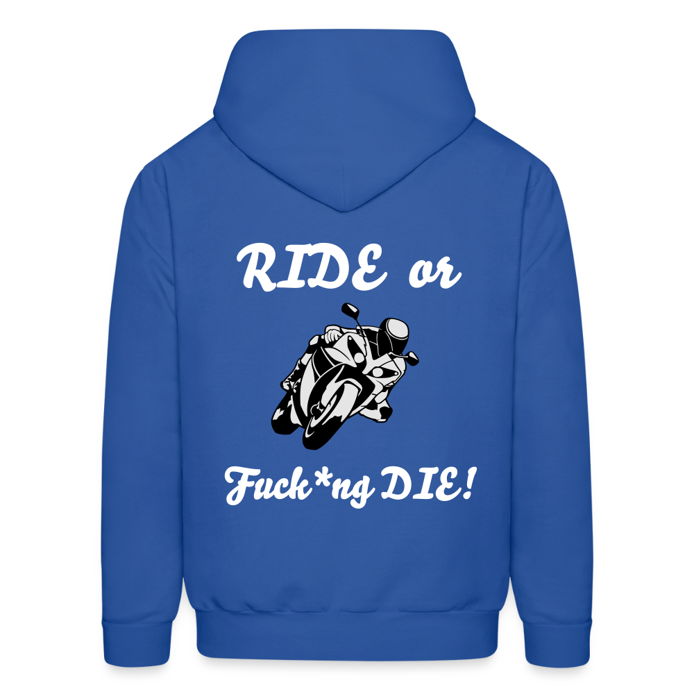 Men's Hoodie - royal blue
