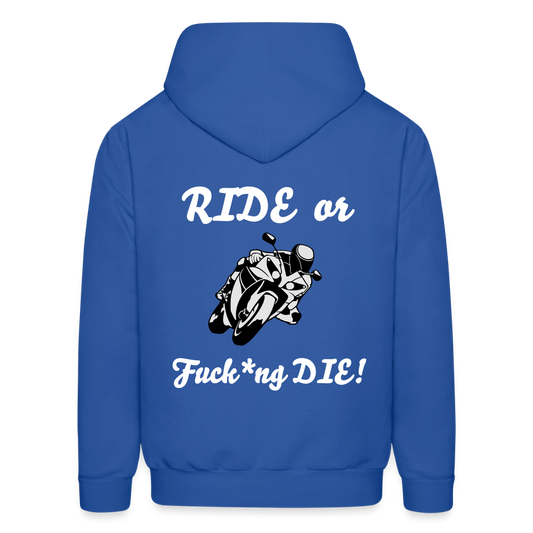 Men's Hoodie - royal blue