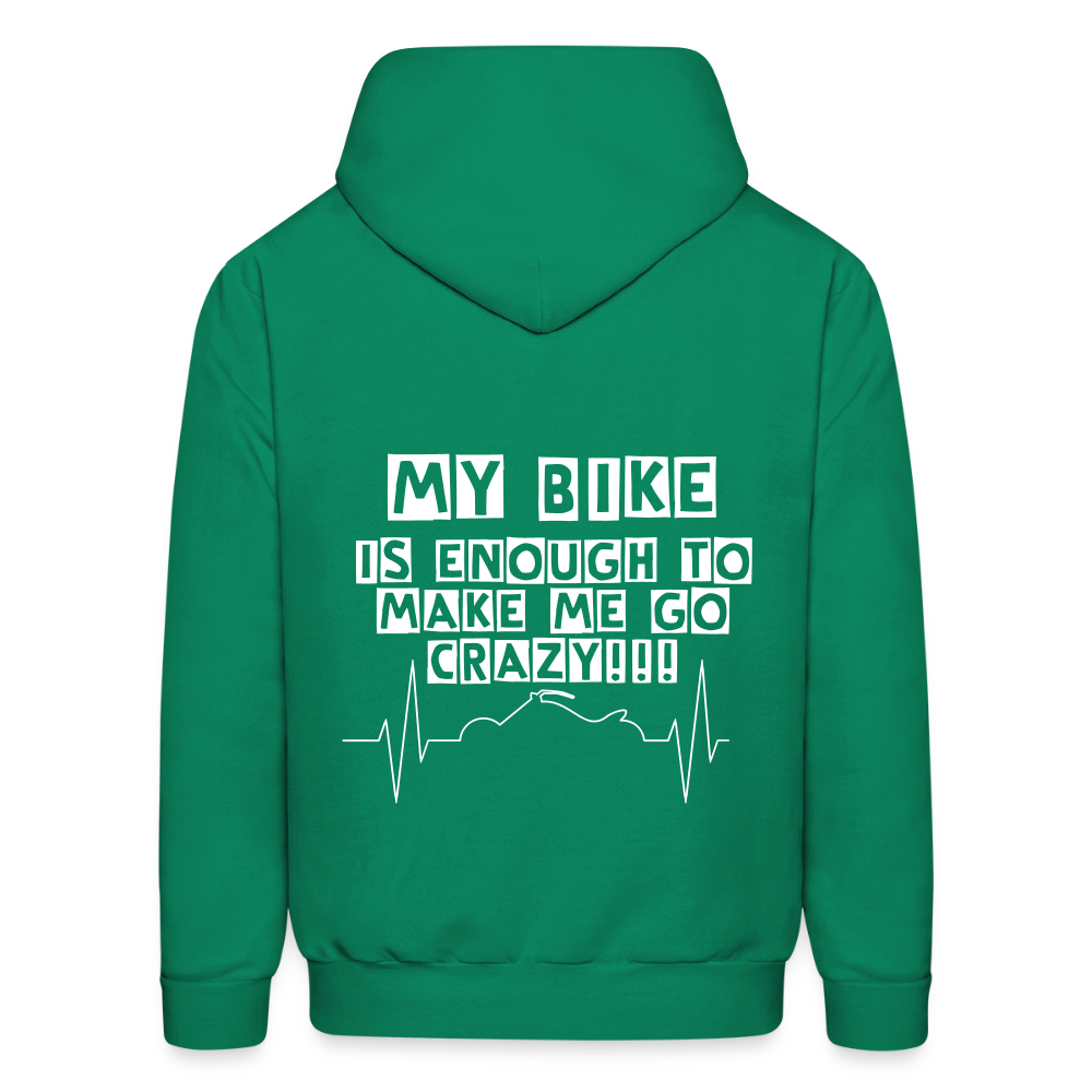 Men's Hoodie - kelly green