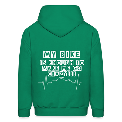 Men's Hoodie - kelly green