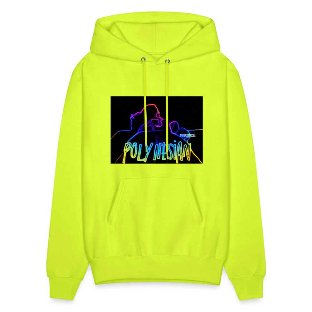 Men's Hoodie - safety green