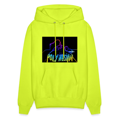 Men's Hoodie - safety green