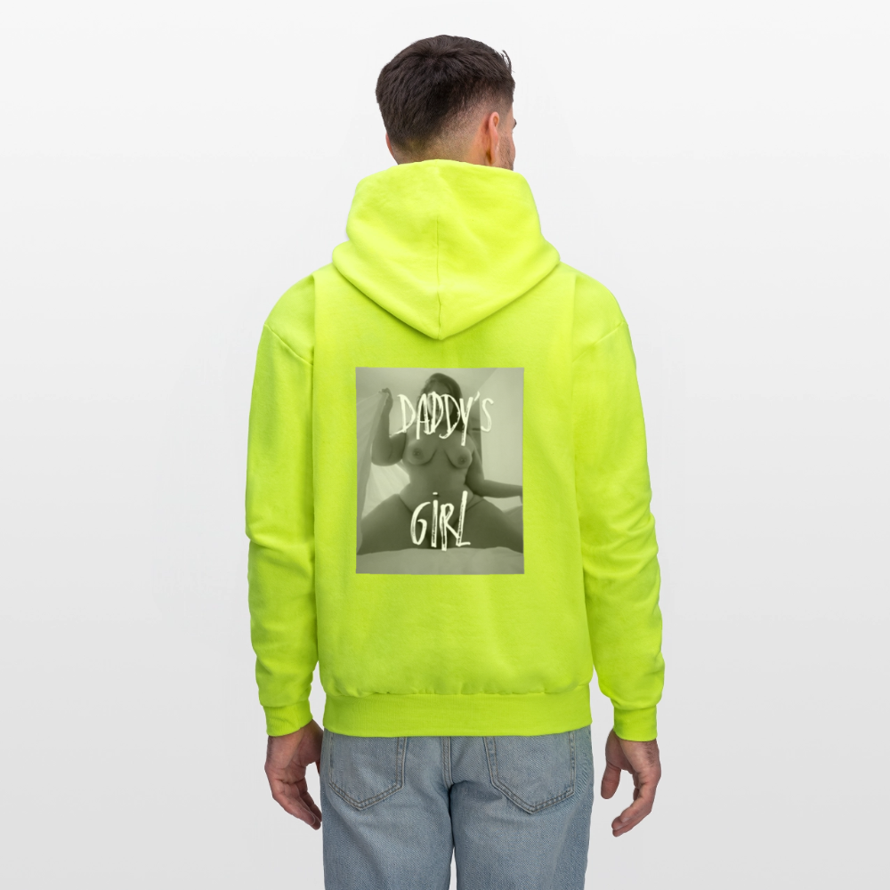 Men's Hoodie - safety green