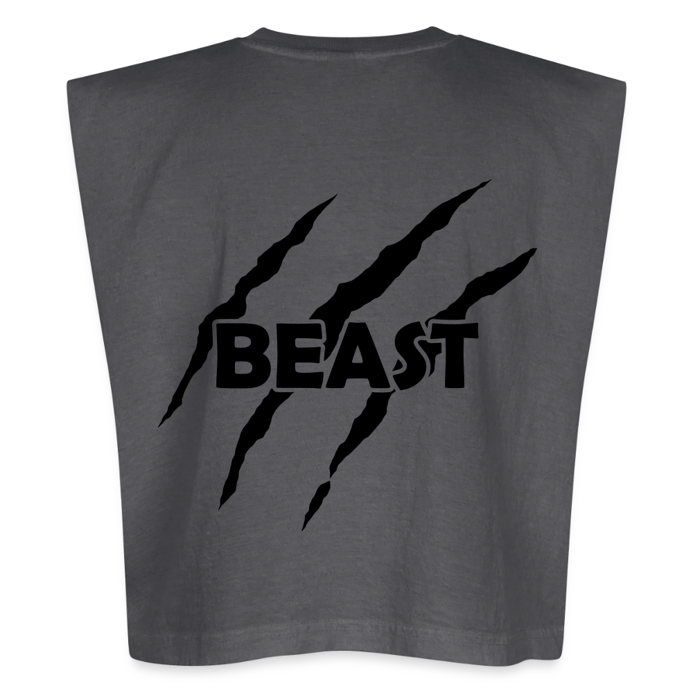 Muscle T - faded black