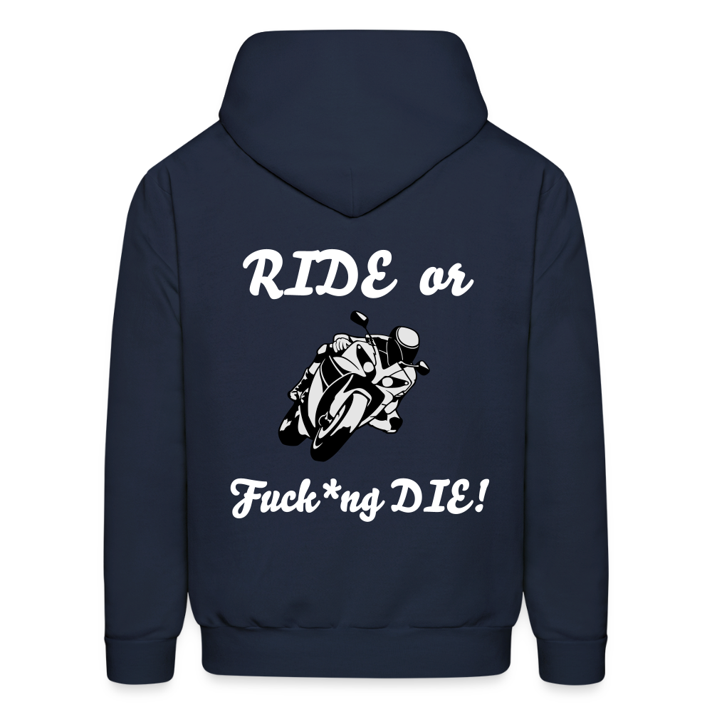 Men's Hoodie - navy