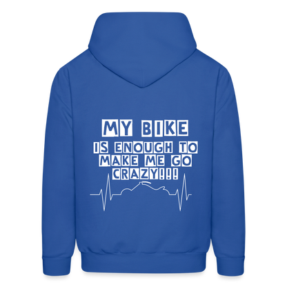 Men's Hoodie - royal blue