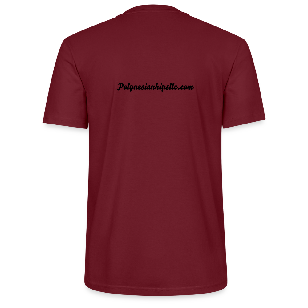 Graphic T - burgundy