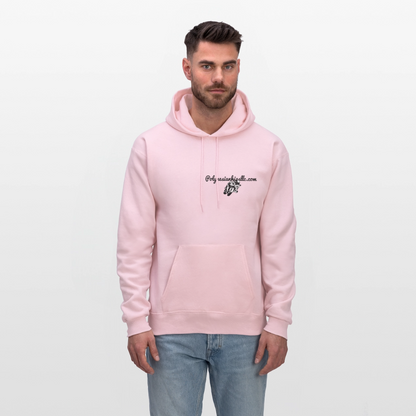 Men's Hoodie - pale pink