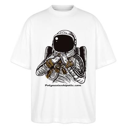 Oversized Graphic T - white