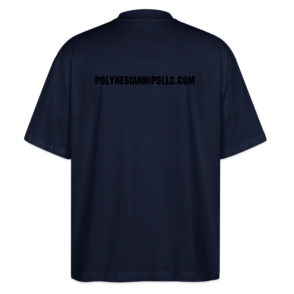 Oversized Graphic T - french navy