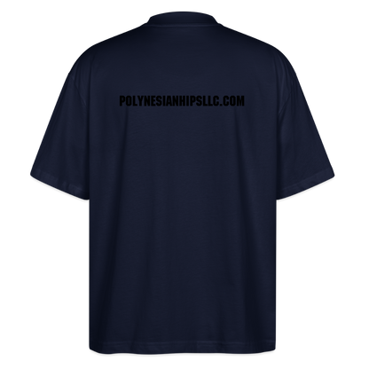 Oversized Graphic T - french navy