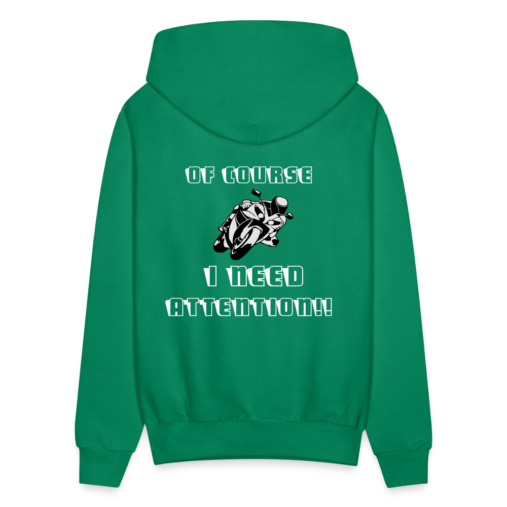 Men's Hoodie - kelly green