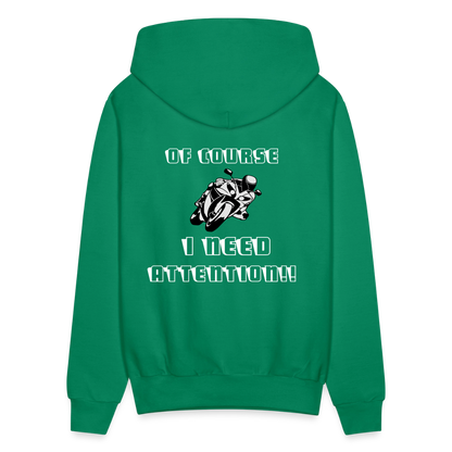 Men's Hoodie - kelly green