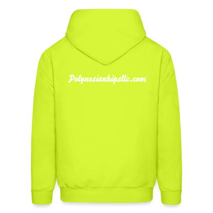 Men's Hoodie - safety green