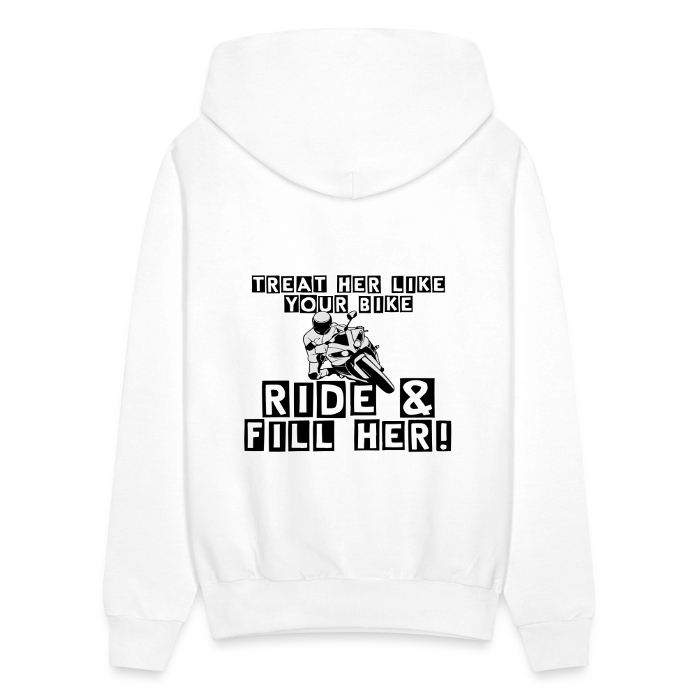 Men's Hoodie - white