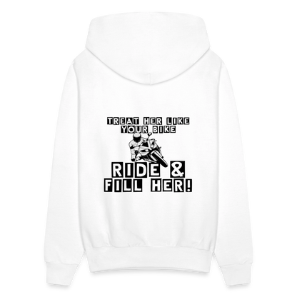 Men's Hoodie - white