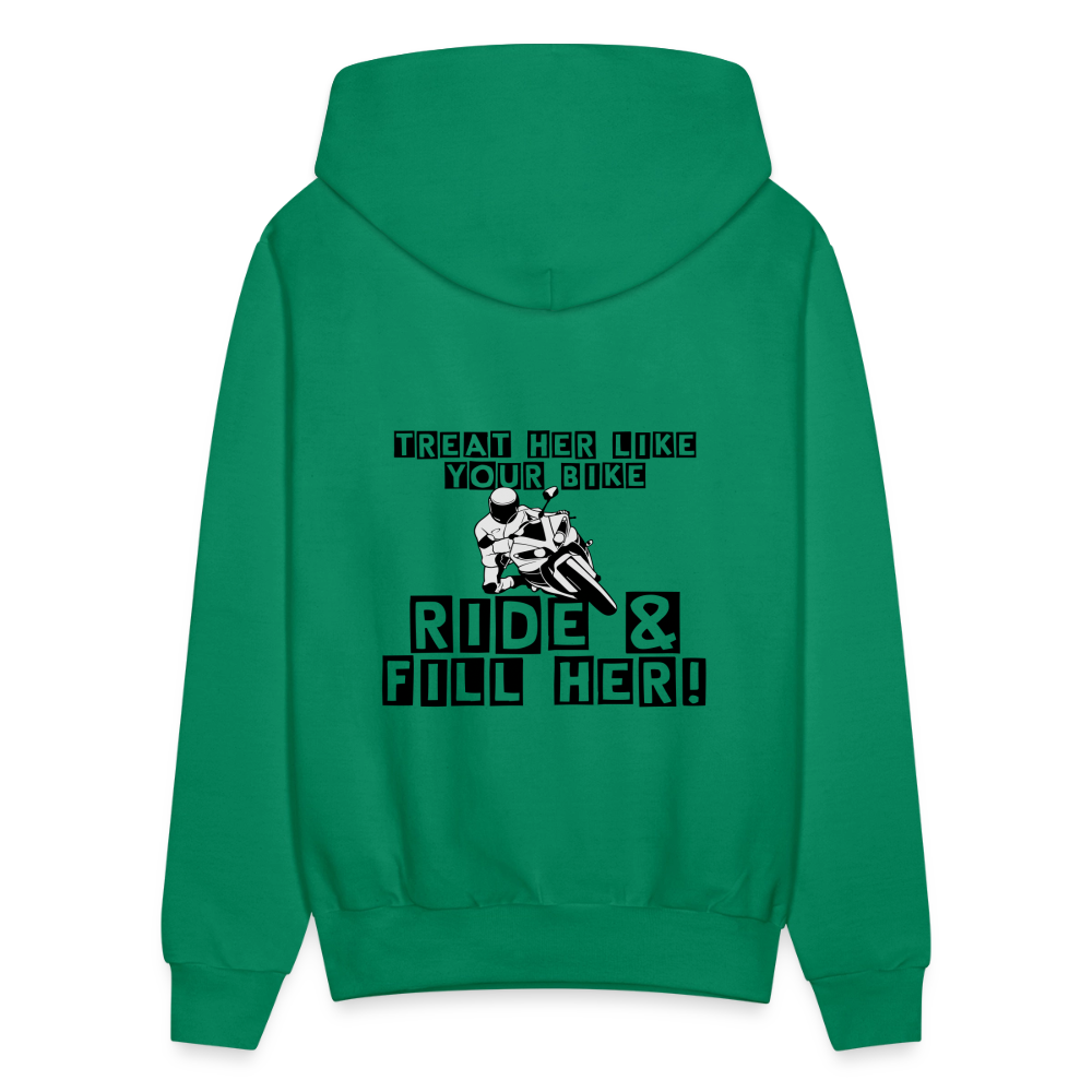 Men's Hoodie - kelly green
