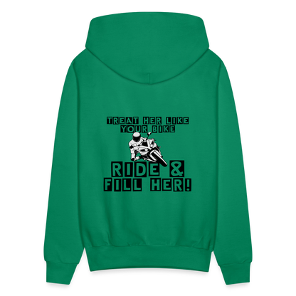Men's Hoodie - kelly green