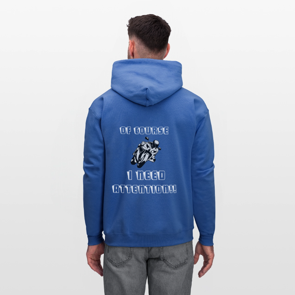 Men's Hoodie - royal blue