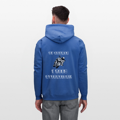 Men's Hoodie - royal blue