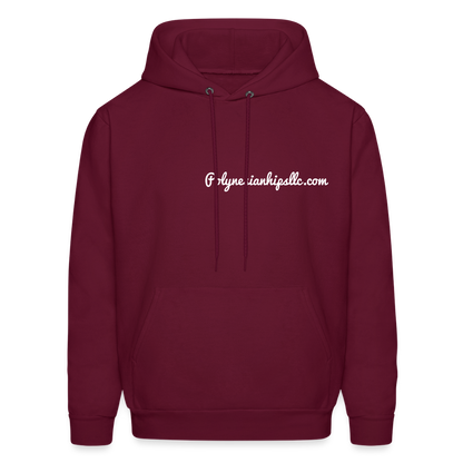 Men's Hoodie - burgundy