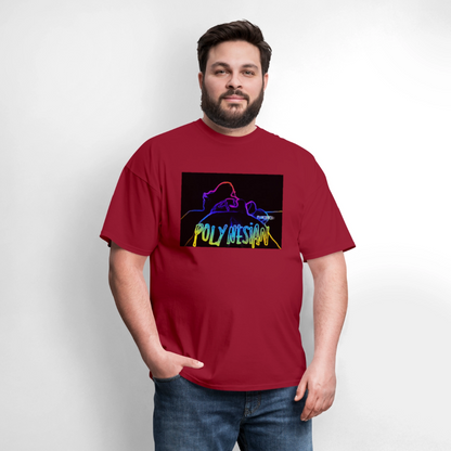 Unisex Classic T-Shirt - dark red