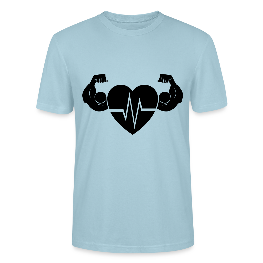 Graphic T - sky blue