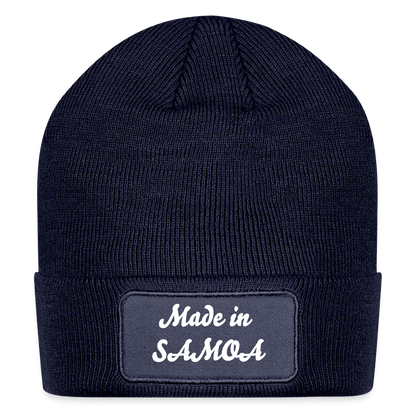 Patch Beanie - navy