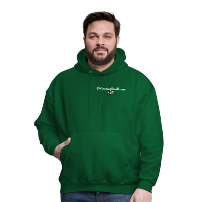 Men's Hoodie - forest green