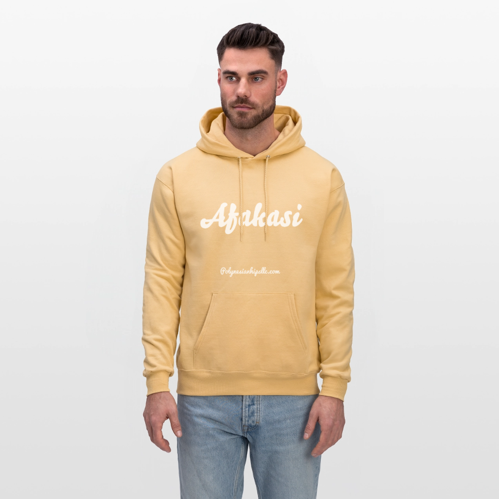 Men's Hoodie - light gold 