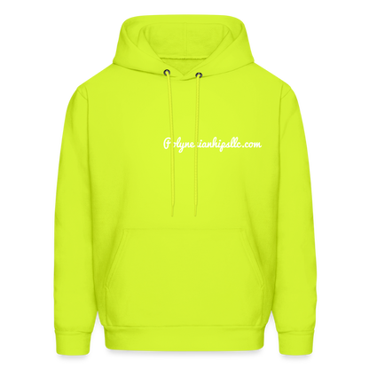 Men's Hoodie - safety green