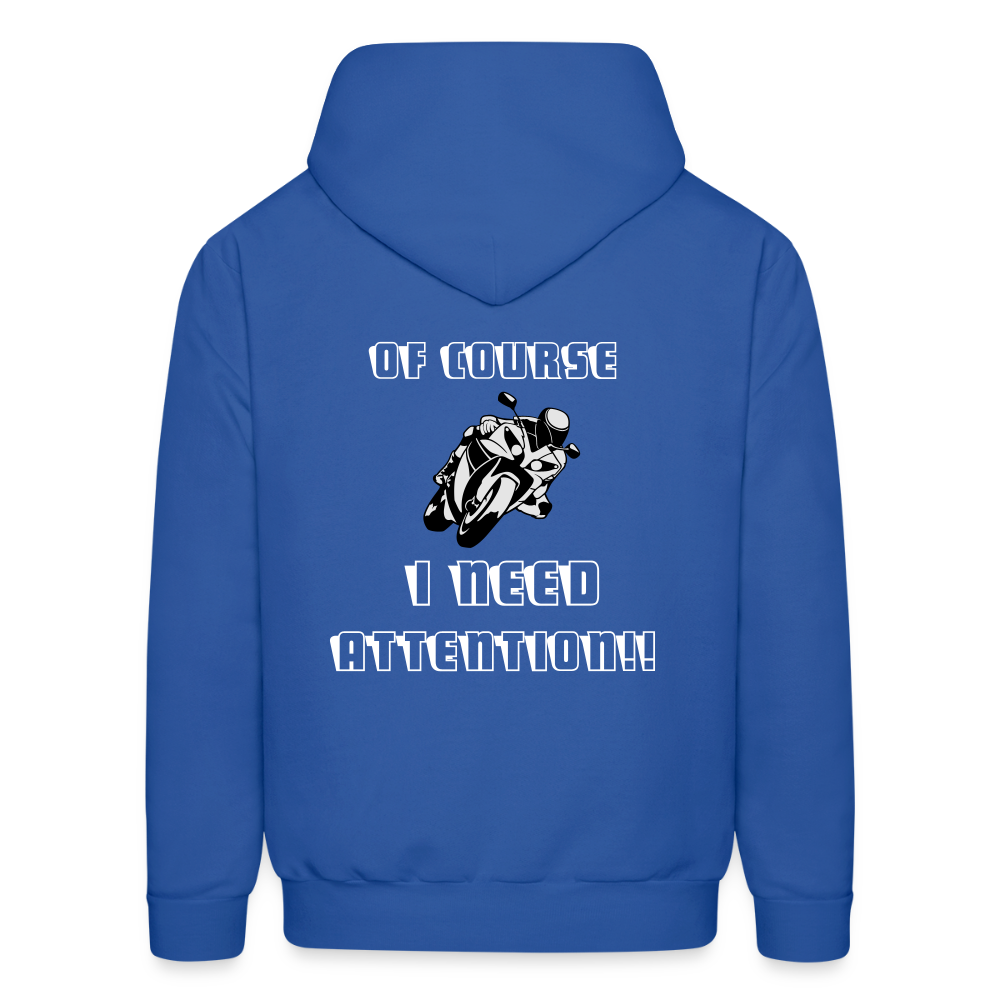 Men's Hoodie - royal blue