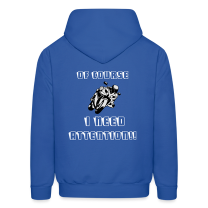 Men's Hoodie - royal blue