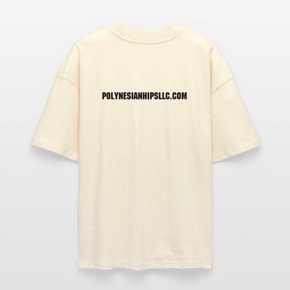 Oversized Graphic T - natural raw